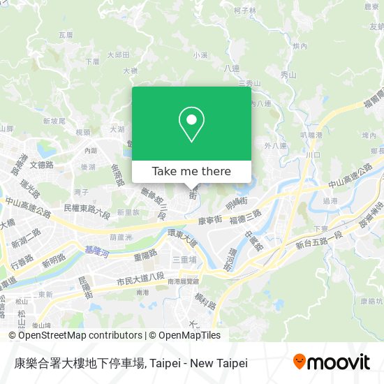 康樂合署大樓地下停車場 map
