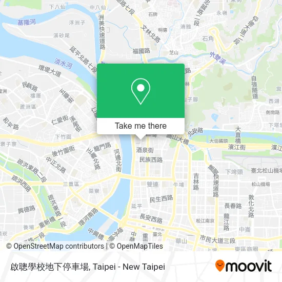 啟聰學校地下停車場 map