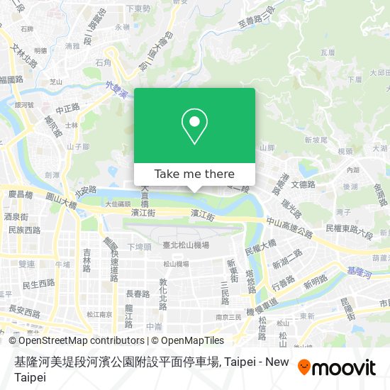 基隆河美堤段河濱公園附設平面停車場 map