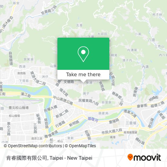 肯睿國際有限公司 map