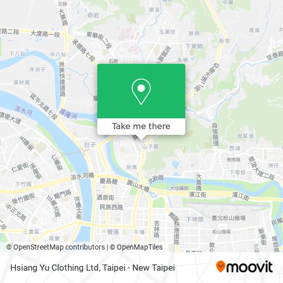 Hsiang Yu Clothing Ltd map