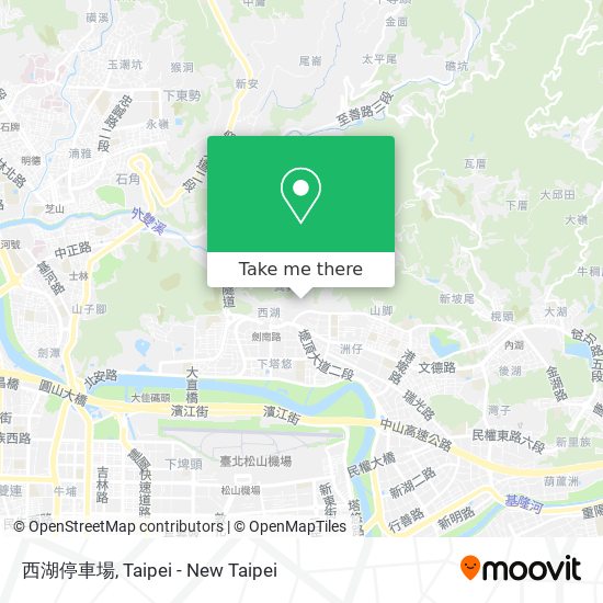 西湖停車場 map