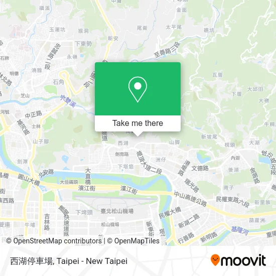 西湖停車場 map
