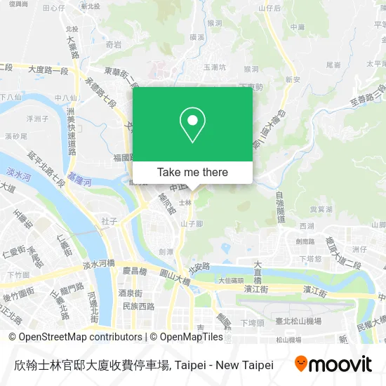 欣翰士林官邸大廈收費停車場地圖