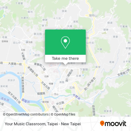 Your Music Classroom map