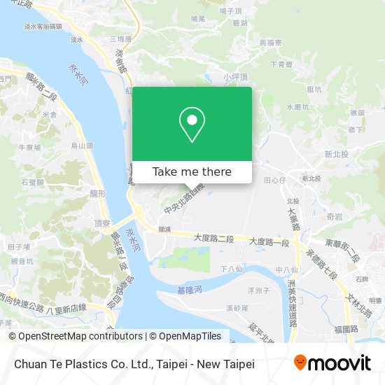 Chuan Te Plastics Co. Ltd.地圖