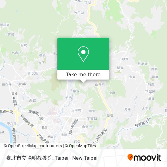 臺北市立陽明教養院 map