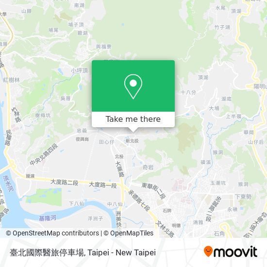 臺北國際醫旅停車場 map