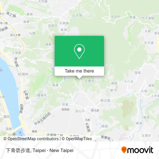 下青礐步道 map