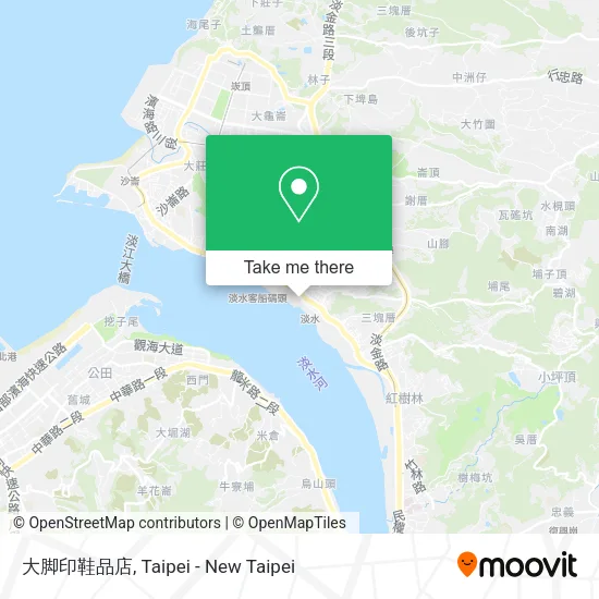 大脚印鞋品店 map