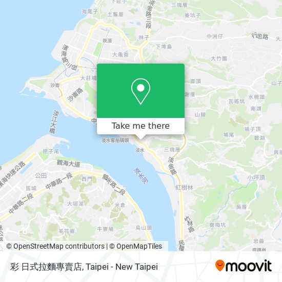 彩 日式拉麵專賣店 map