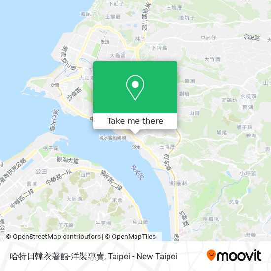 哈特日韓衣著館-洋裝專賣 map