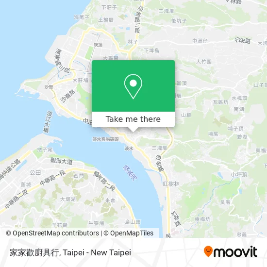 家家歡廚具行地圖