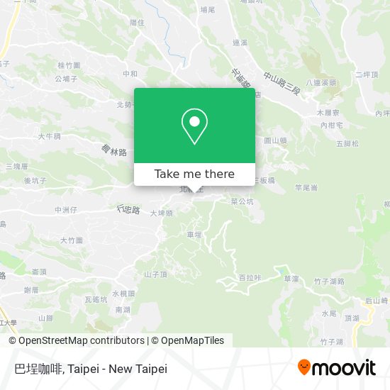 巴埕咖啡 map