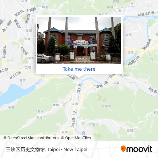 三峡区历史文物馆地圖