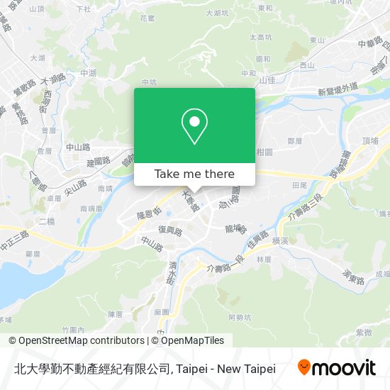 北大學勤不動產經紀有限公司 map