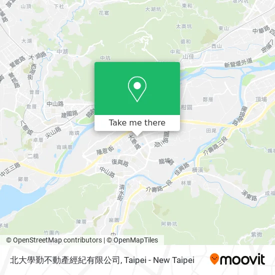 北大學勤不動產經紀有限公司 map