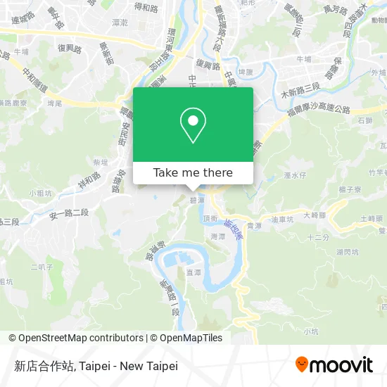 新店合作站地圖