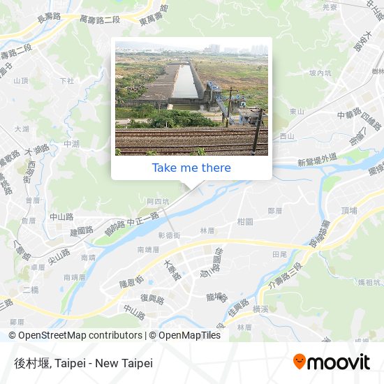 後村堰 map