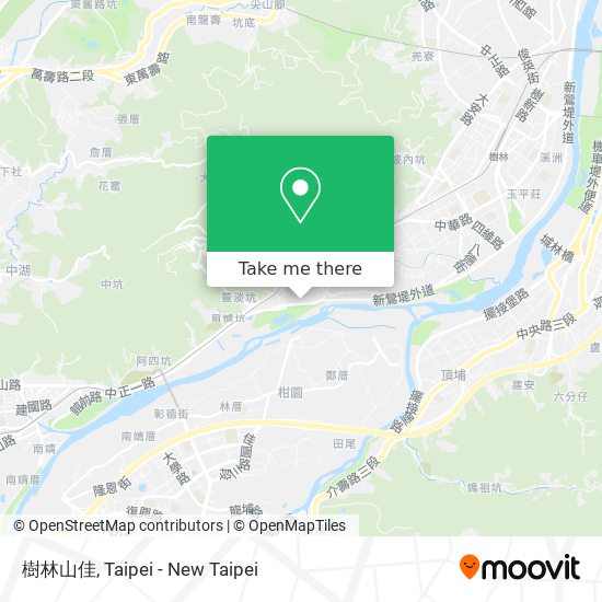 樹林山佳 map