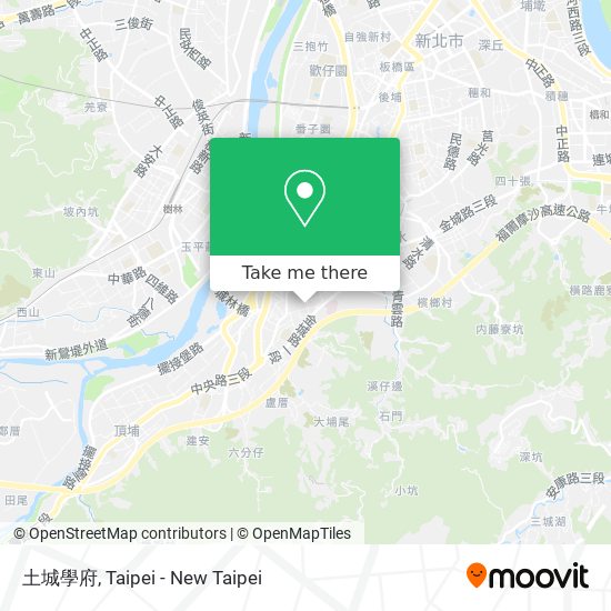土城學府 map