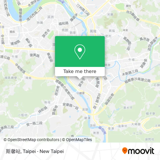斯馨站地圖