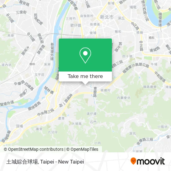 土城綜合球場地圖