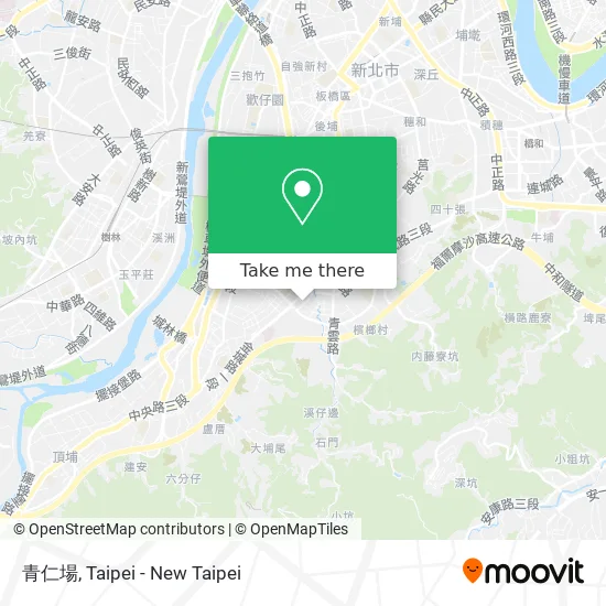 青仁場地圖