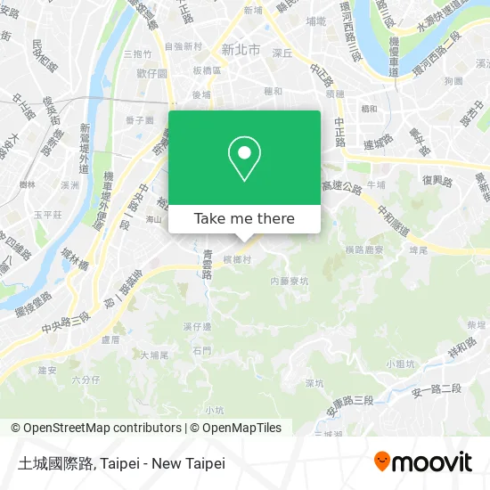土城國際路 map