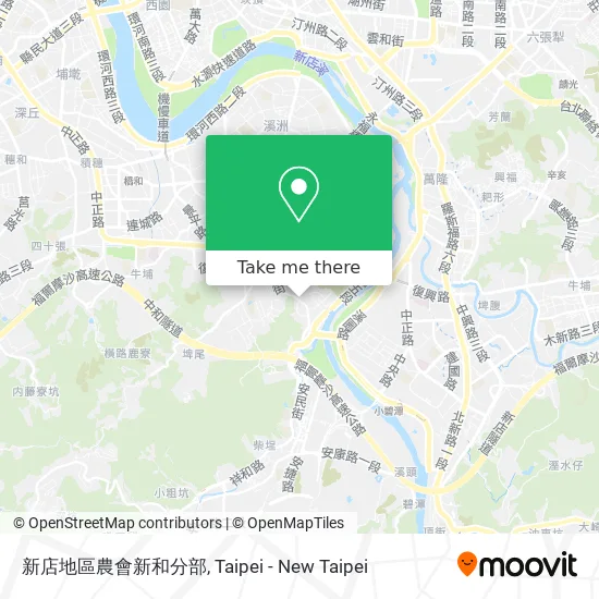 新店地區農會新和分部 map