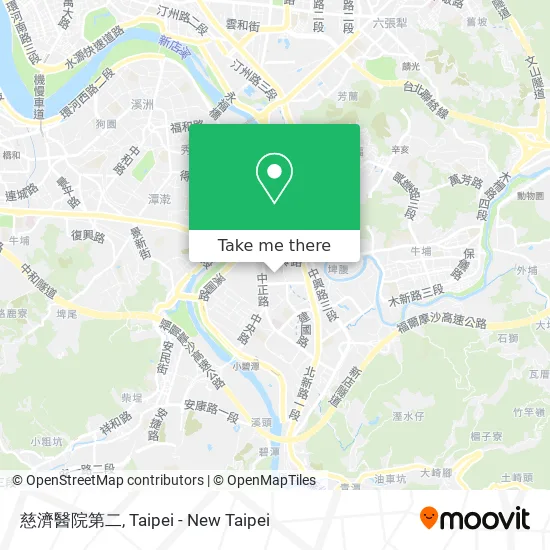慈濟醫院第二地圖