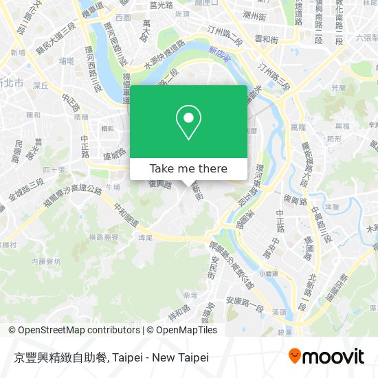 京豐興精緻自助餐 map