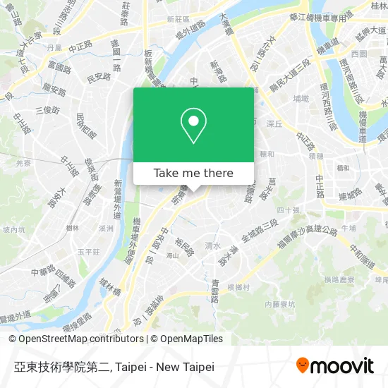 亞東技術學院第二 map