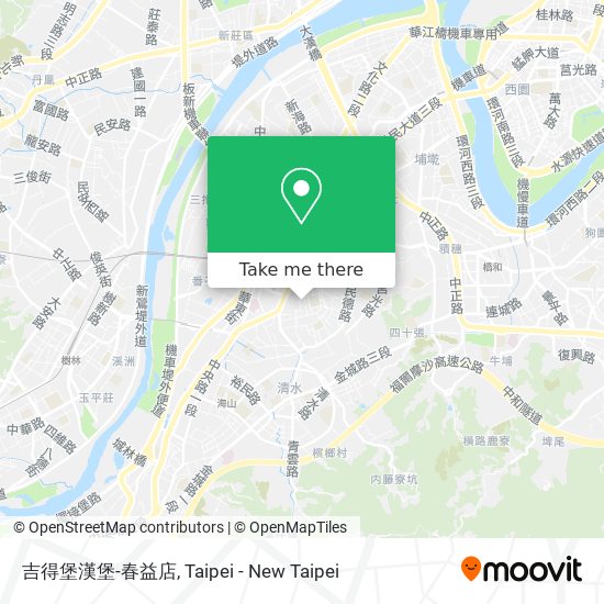 吉得堡漢堡-春益店 map