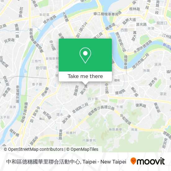 中和區德穗國華里聯合活動中心 map