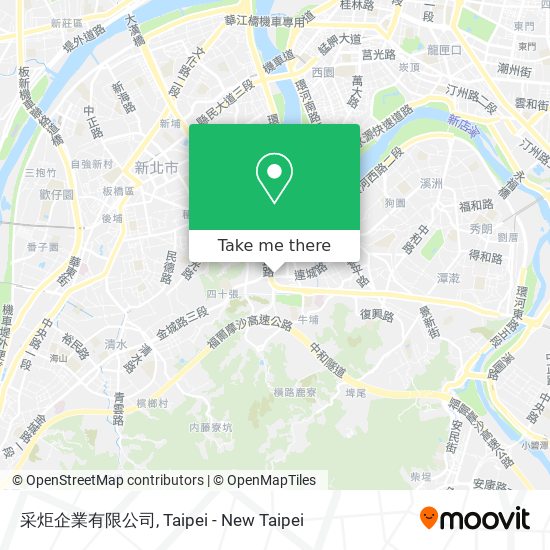 采炬企業有限公司 map