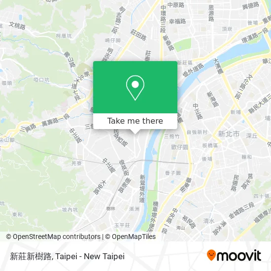 新莊新樹路 map