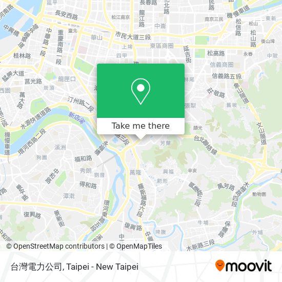 台灣電力公司 map