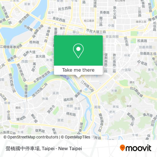 螢橋國中停車場 map