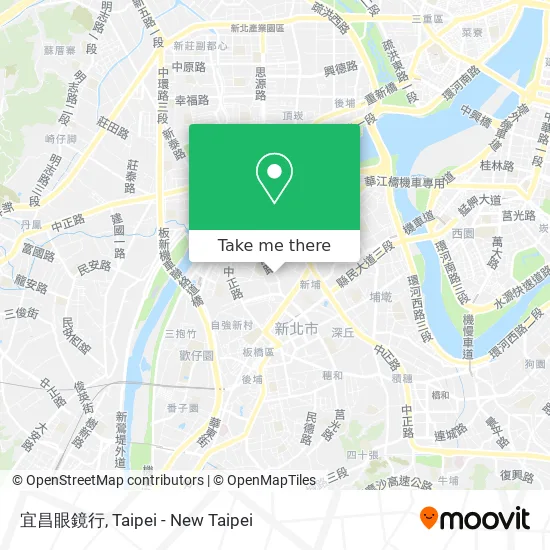 宜昌眼鏡行 map