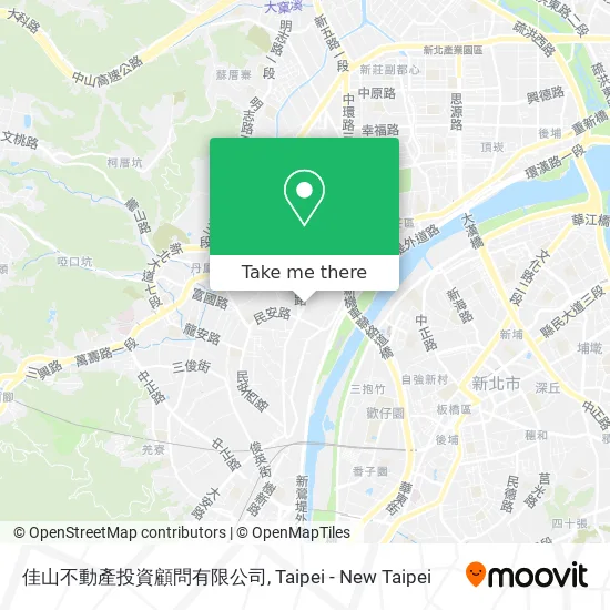 佳山不動產投資顧問有限公司 map