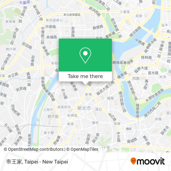 帝王家 map
