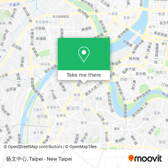 藝文中心 map