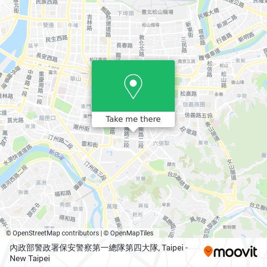 內政部警政署保安警察第一總隊第四大隊 map