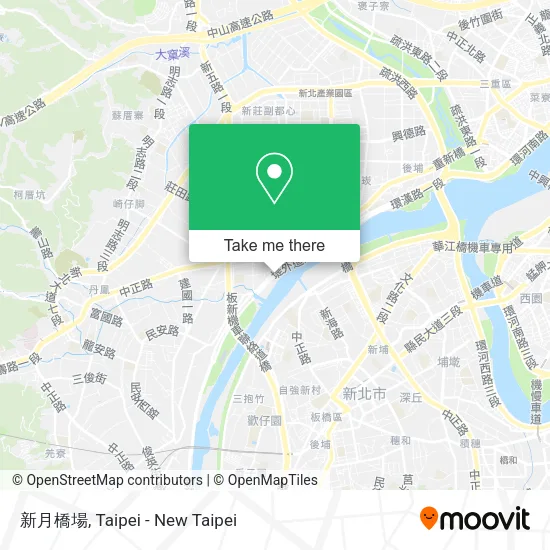 新月橋場 map