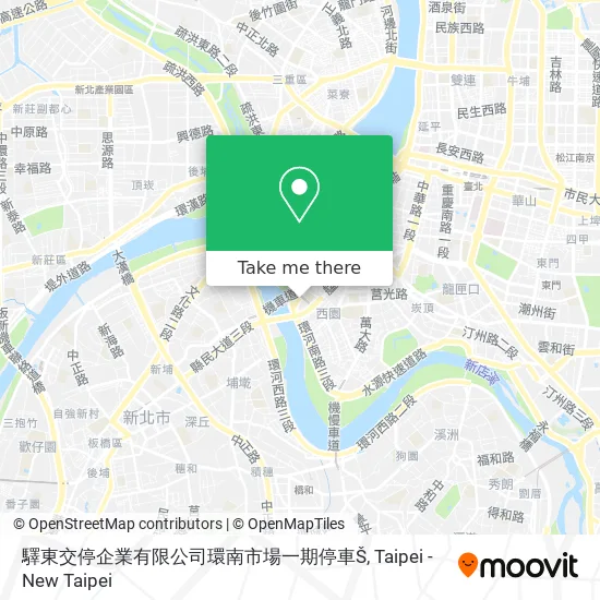 驛東交停企業有限公司環南市場一期停車Š map
