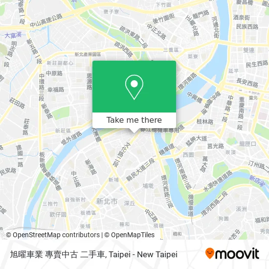 旭曜車業 專賣中古 二手車 map