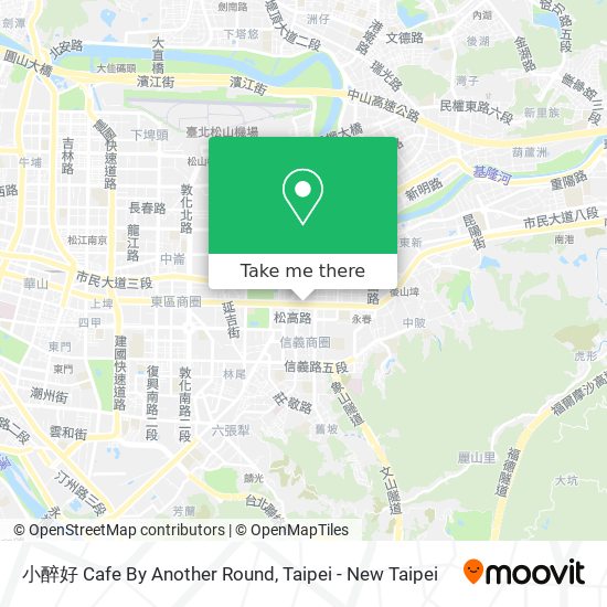 小醉好 Cafe By Another Round map