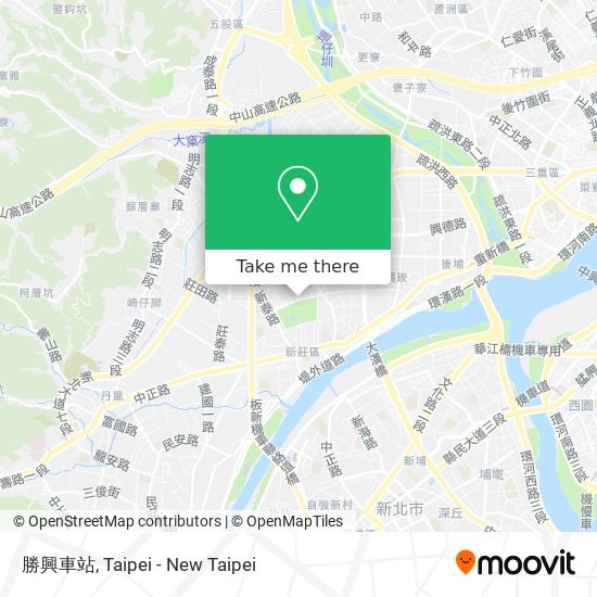 勝興車站地圖