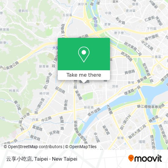 云享小吃店 map